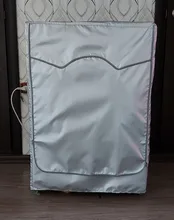 Cover Washing-Machine-Cover Front-Load-Laundry-Dryer Waterproof Silver Coating Sunscreen-Laundry
