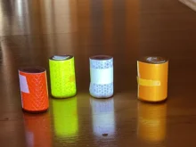 Cinta Reflectante Adhesiva para coche, 5cm x 3m, cristal, borde de panal, advertencia de seguridad de tráfico