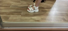 TUINANLE-Sandalias de gladiador con plataforma para Mujer, zapatos de verano a la moda, gruesas, para playa, de tela vaquera, cómodas, 2021