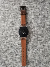 22mm correa de reloj para el Huawei watch gt 2/2e correa samsung Galaxy reloj de 3/45/46mm de cuero correa Amazfit ritmo GTR/equipo S3 frontera