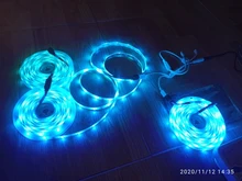 Diode Light Ribbon Led-Strip Rgb Tape Bluetooth-Control Music Flexible 2835 Smd 5050