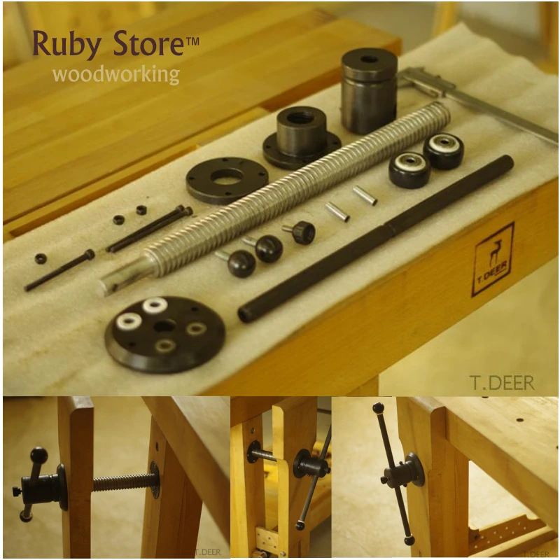 

Hardware for Workbench LEG VISE, T.DEER LV-4530, Woodworking Woodshop