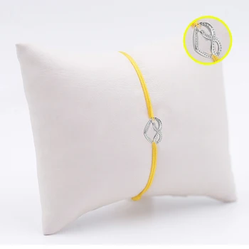 

Handmade Yellow Women's Silver Bangle Skybco13104