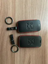 Funda protectora de cuero para llave de coche Renault Koleos Kadjar, carcasa protectora para llave remota, nuevo diseño, para Renault Koleos Kadjar 2016 2017 2018 2019