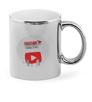 

Personalized Professional Youtuber Chrome Mug Cup-3