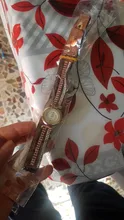 Relojes de pulsera de cuarzo con diamantes de imitación para mujer, pulsera de lujo con correa de cuero