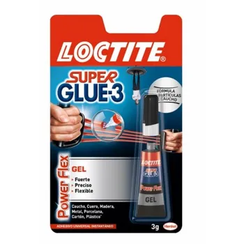 

INSTANT GLUE GEL 3 GR SUPER GLUE3 POWERFLEX Loctite