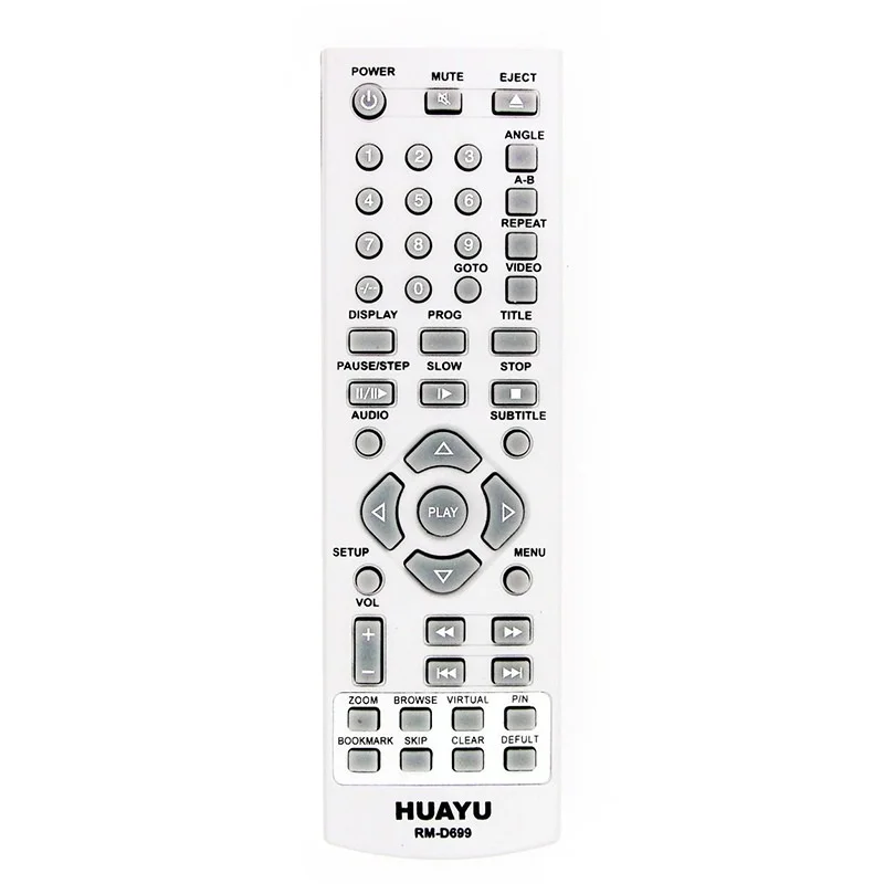 Пульт ДУ универсальный HUAYU Elenberg RM D699 DVD DVDP 2404 2408 2420 2407 DVX6079 HVD152 2406 HVD149|Пульты ДУ| |