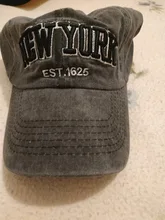 Baseball-Cap Embroidery Sports-Caps Vintage Outdoor New York Women Letter Sand-Washed