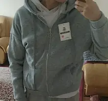 Chaqueta con capucha de color liso para mujer, suéter holgado de lana de imitación de cordero coreano, Cremallera gruesa de terciopelo, tops, otoño e invierno, 2020