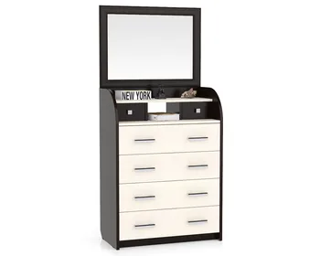 

Chest of md-k6 with mirror color Wenge/Oak Mirror (Wenge)