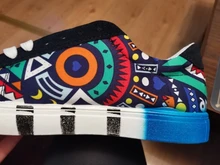 Zapatillas deportivas de estampado moderno para hombre, nuevo calzado deportivo de estilo informal, deportivas vulcanizadas