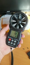 HoldPeak HP-866B Anemómetro Digital anemómetro medidas la velocidad y temperatura del viento HP866 medida herramienta venta al por mayor