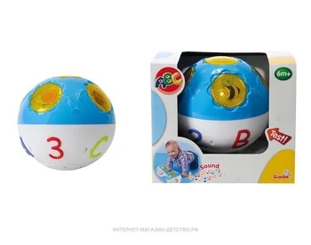 

Developing ball, 5 buttons with light and sound, 1/12
