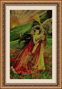 

CROSS STITCH KIT PANDATHREAD RELIGION AND MYTHOLOGY 35098