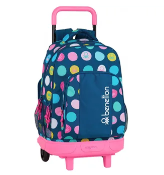 

BACKPACK GDE. C/wheels COMPACT BENETTON