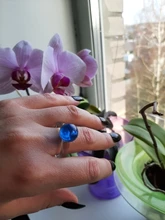 17KM-anillo acrílico de resina transparente para mujer, creativo coreano cuadrado geométrico redondo Irregular, joyería