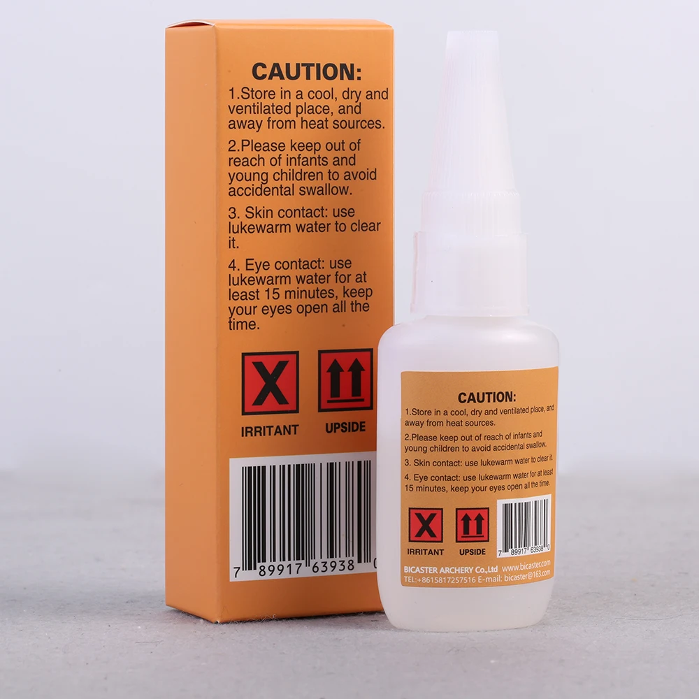 Fast Drying Mucilage Arrow Fletching Adhesive 20grams