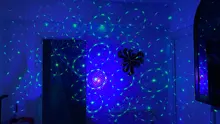 Effect-Lamp Laser-Projector-Lights Controller Music Party-Show 60-Patterns RGB Led Ce