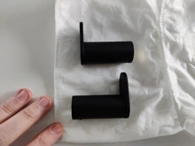 SUS304 ganchos negros para el baño, colgador de cocina de acero inoxidable, gancho de pared para llaves, abrigo, toalla gancho bata, gancho para el baño