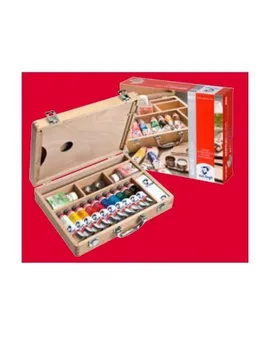 

ACRYLIC BOX BASIC WITH 10 TUBES 40 ML