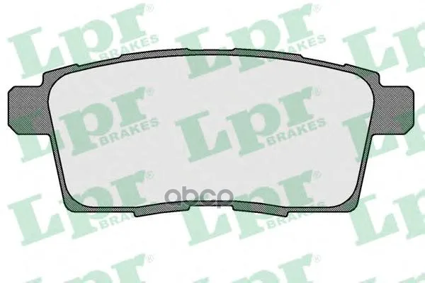 Колодки Тормозные Mazda Cx7/Cx9 07- Задние Lpr 05p1572 Lpr арт. 05P1572