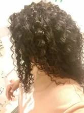 Vanlov brasileño agua Diadema con ondas Peluca de cabello humano sin costuras completa máquina pelucas de cabello humano Remy peluca y bufanda para las mujeres negras