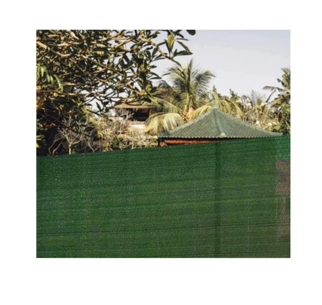 Rollo malla separadora verde 90% ocultación | Malla ocultación jardin |  Malla protectora de privacidad en jardín y terrazas