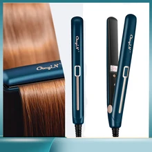 CkeyiN Straightening Hair Curler 2 in 1 Mini Ceramic Straightening Corrugated Curling Styling Tool Hair Curlers Electric Curling