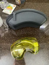 Nueva lente doble brillante de la marca COPOZZ para gafas de esquí del modelo GOG-201 aumentar el brillo noche nublada para usar (solo lente)