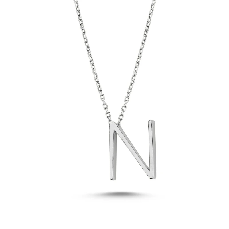 

Silver 925 Set-N-Letter Ghost Pendant