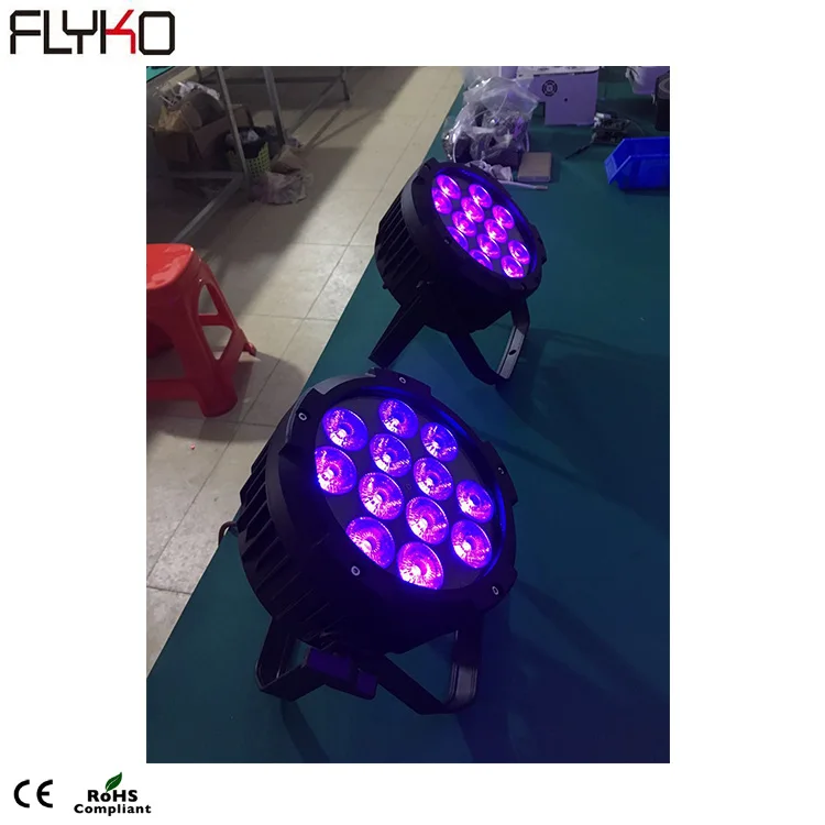 Par light 6 в 1 RGB DMX профессиональное оборудование для сцены водонепроницаемый аккумулятор