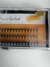 60 racimo/caja de pestañas individuales 0,07/0,1 grueso conjunto de pestañas extensión 3D pestañas falsas naturales al por mayor