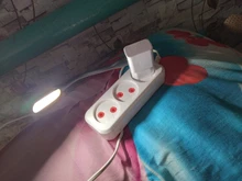 Portable Mini USB Light Ultra Bright Flexible DC5V 1.2W LED Lamp Booking Light with USB