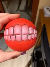 Pelota de juguete para perros y gatos, juguete dental de PVC para masticar, sonido para perros, juguetes suministros para mascotas