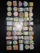 Pegatina de paisaje de ciudad para monopatín, funda para teléfono móvil, equipaje, impermeable, pegatina de graffiti, juguete al por mayor, 10/30/50 Uds.