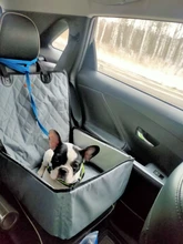 Funda de asiento de nailon 900D impermeable para mascotas, tapete de transporte al aire libre, accesorios de viaje para coche, bolsa para perro