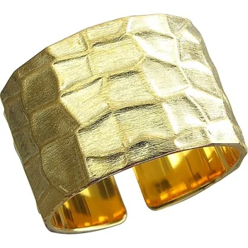 

Esthete ring made of silver with gilding
