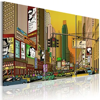 

Table-Cartoon NYC-120x80