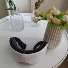 Masajeador ocular inteligente 4D con Bluetooth, instrumento eléctrico para el cuidado de los ojos, calefacción, vibración, masaje, música, alivia la fatiga ocular y mejora el sueño