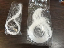 Lunker resplandor luminoso Ultravioleta fluorescente volar hilo de pesca strand línea de cuerda atar diy material ayudar ganchos moscas