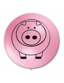 

Balloon Piggy Latex Spherical 100cm