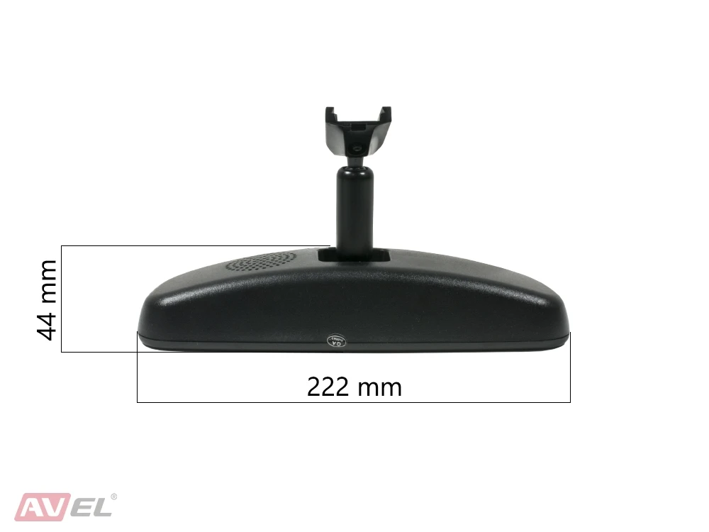 Компактное зеркало заднего вида AVS0390BM со встроенным монитором 4.3&quot|Видеозеркало