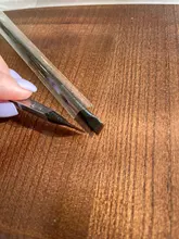 Brocha profesional para Contorno de cejas, pincel delineador de cejas en ángulo pequeño, alta calidad, marca de maquillaje, herramientas A101