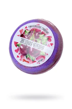 

Bath Bomb yovee by toyfa with cherry flavor, 70g