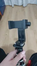 Fijación de montura de trípode con rotación de 360 grados, soporte para teléfono móvil, adaptador de fijación para montura