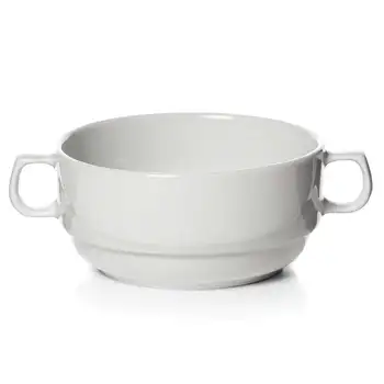 

Broth with handles Bashkir porcelain, 380 ml