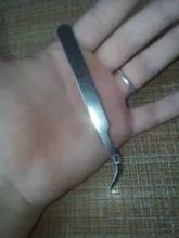 Pinzas de acero inoxidable curvadas para uñas, uñas alicate para, decoración de diamantes de imitación, remaches, herramienta de recolección, pinzas para pestañas