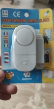 Sistema de alarma de seguridad para el hogar, alarma antirrobo para entrada con sensores magnéticos independientes, inalámbrica, para puerta y ventana
