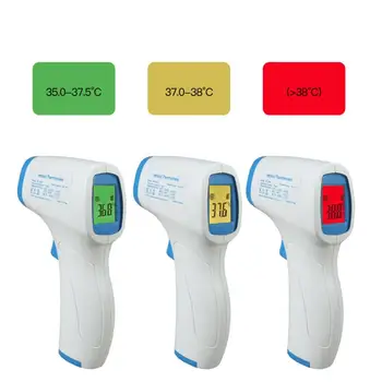

Lcd Display Forehead Thermometer Infrared Digital Lcd Body Temperature Measurement Body Fever Ir For Family